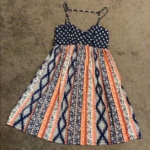 Spaghetti strap summer dress
